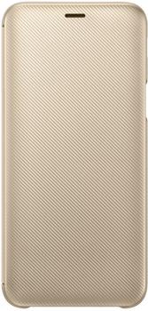 Samsung Wallet Cover (Galaxy J6 2018) gold