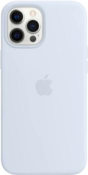 Apple Silikon Case mit MagSafe (iPhone 12 Pro Max) Wolkenblau