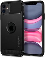 Spigen 076CS27183, Spigen Rugged Armor (Apple iPhone 11) (076CS27183) Schwarz