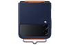 Samsung Silicone Cover with Strap (Galaxy Z Flip 3) Navy