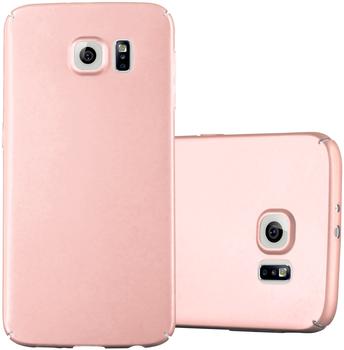Cadorabo Hülle für Samsung Galaxy S6 in METALL ROSE GOLD
