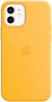 Apple Silikon Case mit MagSafe (iPhone 12/12 Pro) Sonnenblume
