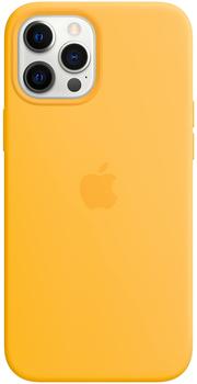 Apple Silikon Case mit MagSafe (iPhone 12 Pro Max) Sonnenblume