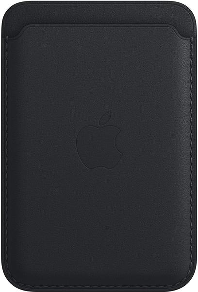 Apple iPhone Leder Wallet mit MagSafe Mitternacht