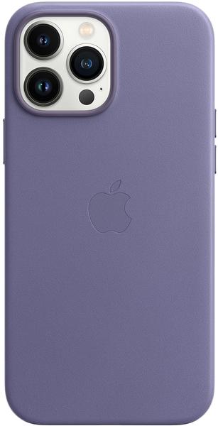 Apple Leder Case mit MagSafe (iPhone 13 Pro Max) Wisteria