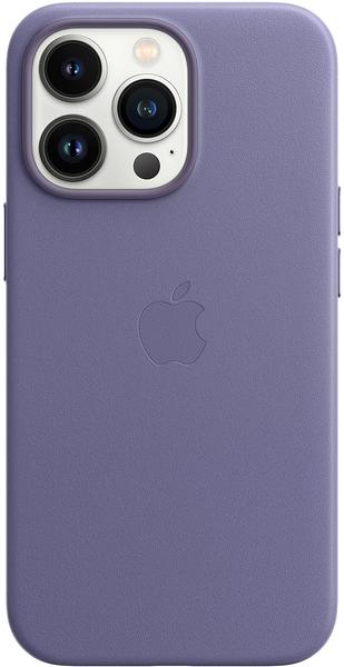 Apple Leder Case mit MagSafe (iPhone 13 Pro) Wisteria