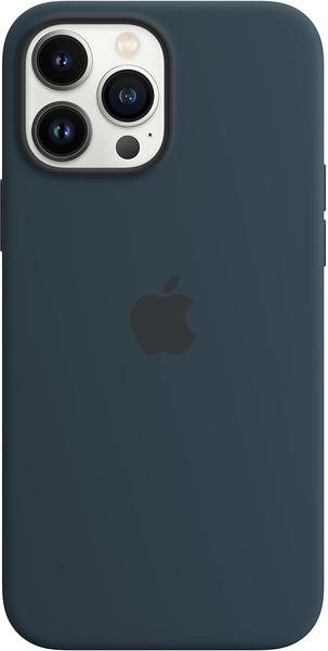 Apple Silikon Case mit MagSafe (iPhone 13 Pro Max) Abyssblau