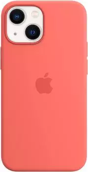 Apple Silikon Case mit MagSafe (iPhone 13 mini) Pink Pomelo