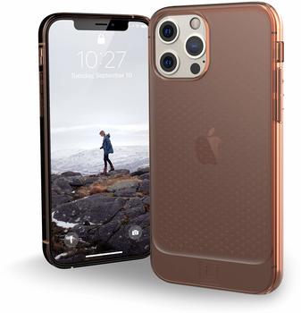 Urban Armor Gear [U] Lucent Case - iPhone 12 (iPhone 12, iPhone 12 Pro), Smartphone Hülle, Orange, Transparent