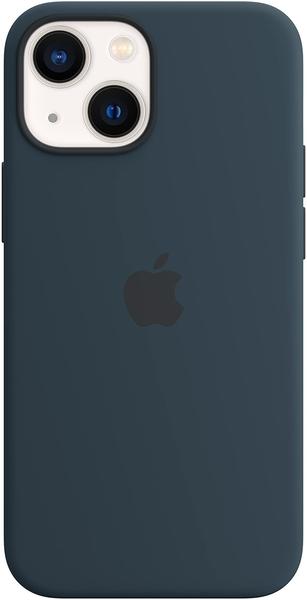 Apple Silikon Case mit MagSafe (iPhone 13 mini) Abyssblau