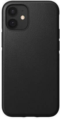 Nomad Nomad Modern Case MagSafe Black leather iPhone 12 Mini