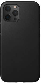 Nomad Nomad Modern Case MagSafe Black leather iPhone 12 Pro Max