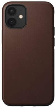 Nomad Nomad Modern Case MagSafe Rustic Brown leather iPhone 12 Mini