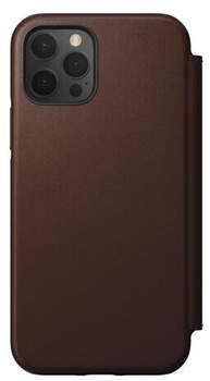 Nomad Modern Folio Case MagSafe Brown Leather iPhone 12/12 Pro