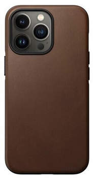 Nomad Modern Case Rustic Brown Leather MagSafe iPhone 13 Pro