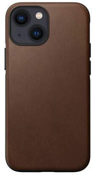 Nomad Nomad Modern Case Rustic Brown Leather MagSafe iPhone 13 Mini