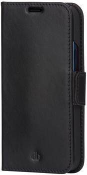 19twenty8 Copenhagen Slim Apple iPhone 13 Pro Bookcase aus Leder in Schwarz
