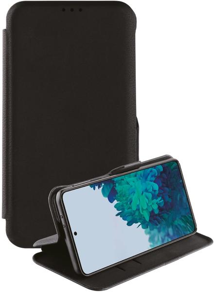 Vivanco Casual Wallet Handyhülle, für Samsung Galaxy S21+, Schwarz