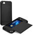kwmobile Hybrid Hülle für Apple iPhone 7 / 8 mit Kartenfach - Dual TPU Silikon Hardcase Handy Hard Cover in Schwarz