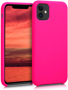 kwmobile Apple iPhone 11 Hülle - Handyhülle für Apple iPhone 11 - Handy Case in Neon Pink