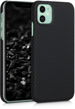 kalibri Apple iPhone 11 Hülle - Aramid Handy Schutzhülle - Cover Case Handyhülle für Apple iPhone 11 - Schwarz matt