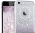 kwmobile Apple iPhone 6 / 6S Hülle - Handyhülle für Apple iPhone 6 / 6S - Handy Case in Indische Sonne Design Violett Weiß Transparent