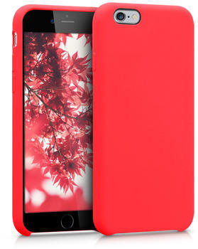kwmobile Apple iPhone 6 / 6S Hülle - Handyhülle für Apple iPhone 6 / 6S - Handy Case in Neon Rot
