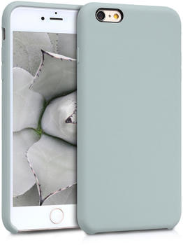 kwmobile Apple iPhone 6 Plus / 6S Plus Hülle - Handyhülle für Apple iPhone 6 Plus / 6S Plus - Handy Case in Hellgrau matt