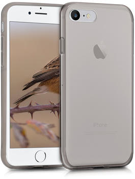 kwmobile Apple iPhone 7 / 8 Hülle - Handyhülle für Apple iPhone 7 / 8 - Handy Case in Schwarz Transparent