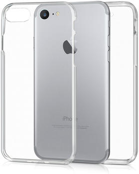 kwmobile Apple iPhone 7 / 8 Hülle - Silikon Komplettschutz Handy Cover Case Schutzhülle für Apple iPhone 7 / 8 - Transparent