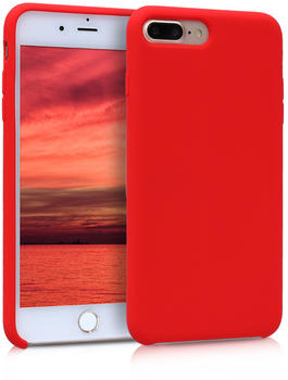 kwmobile Apple iPhone 7 Plus / 8 Plus Hülle - Handyhülle für Apple iPhone 7 Plus / 8 Plus - Handy Case in Rot