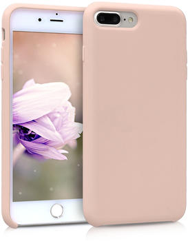kwmobile Apple iPhone 7 Plus / 8 Plus Hülle - Handyhülle für Apple iPhone 7 Plus / 8 Plus - Handy Case in Altrosa