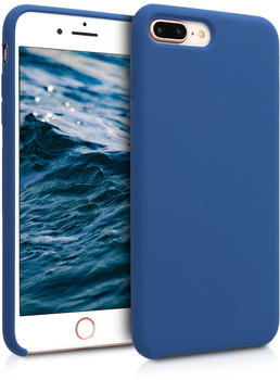 kwmobile Apple iPhone 7 Plus / 8 Plus Hülle - Handyhülle für Apple iPhone 7 Plus / 8 Plus - Handy Case in Marineblau