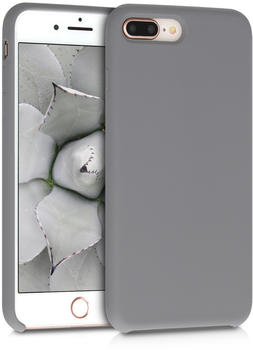 kwmobile Apple iPhone 7 Plus / 8 Plus Hülle - Handyhülle für Apple iPhone 7 Plus / 8 Plus - Handy Case in Titanium Grey