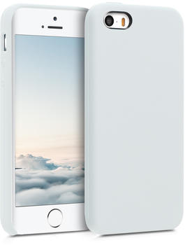 kwmobile Apple iPhone SE / 5 / 5S Hülle - Handyhülle für Apple iPhone SE / 5 / 5S - Handy Case in Weiß