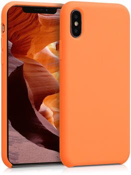 kwmobile Apple iPhone X Hülle - Handyhülle für Apple iPhone X - Handy Case in Cosmic Orange