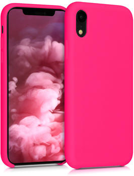 kwmobile Apple iPhone XR Hülle - Handyhülle für Apple iPhone XR - Handy Case in Neon Pink