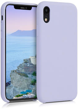kwmobile Apple iPhone XR Hülle - Handyhülle für Apple iPhone XR - Handy Case in Pastell Lavendel