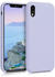 kwmobile Apple iPhone XR Hülle - Handyhülle für Apple iPhone XR - Handy Case in Pastell Lavendel