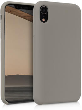 kwmobile Apple iPhone XR Hülle - Handyhülle für Apple iPhone XR - Handy Case in Taupe