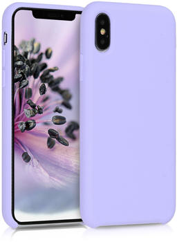 kwmobile Apple iPhone XS Hülle - Handyhülle für Apple iPhone XS - Handy Case in Lavendel