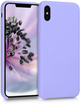 kwmobile Apple iPhone XS Max Hülle - Handyhülle für Apple iPhone XS Max - Handy Case in Lavendel