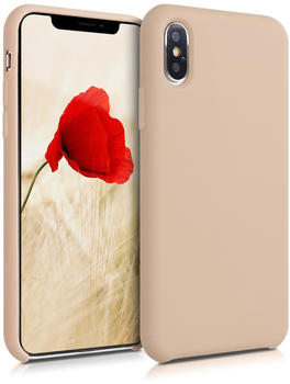 kwmobile Apple iPhone XS Max Hülle - Handyhülle für Apple iPhone XS Max - Handy Case in Perlmutt