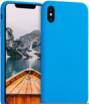 kwmobile Apple iPhone XS Max Hülle - Handyhülle für Apple iPhone XS Max - Handy Case in Blue Temptation