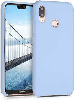 kwmobile Huawei P20 Lite Hülle - Handyhülle für Huawei P20 Lite - Handy Case in Hellblau matt