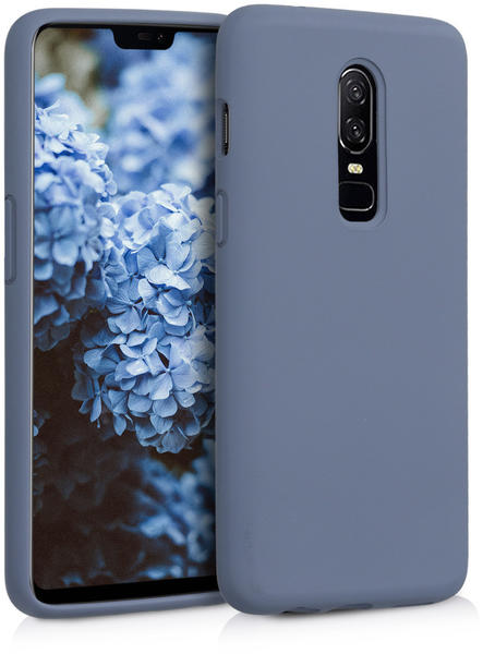 kwmobile OnePlus 6 Hülle - Handyhülle für OnePlus 6 - Handy Case in Lavendelgrau