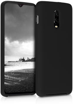kwmobile OnePlus 6T Hülle - Handyhülle für OnePlus 6T - Handy Case in Schwarz