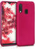 kwmobile Samsung Galaxy A20e Hülle - Handyhülle für Samsung Galaxy A20e - Handy Case in Metallic Pink
