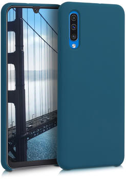 kwmobile Samsung Galaxy A50 Hülle - Handyhülle für Samsung Galaxy A50 - Handy Case in Petrol matt