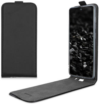 kwmobile Samsung Galaxy A51 Hülle - Handyhülle für Samsung Galaxy A51 - Schwarz - Handy Case Flip Schutzhülle